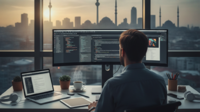 Ankara freelance web tasarımcı (AI Görsel) – dijital danışman dijital danışma...