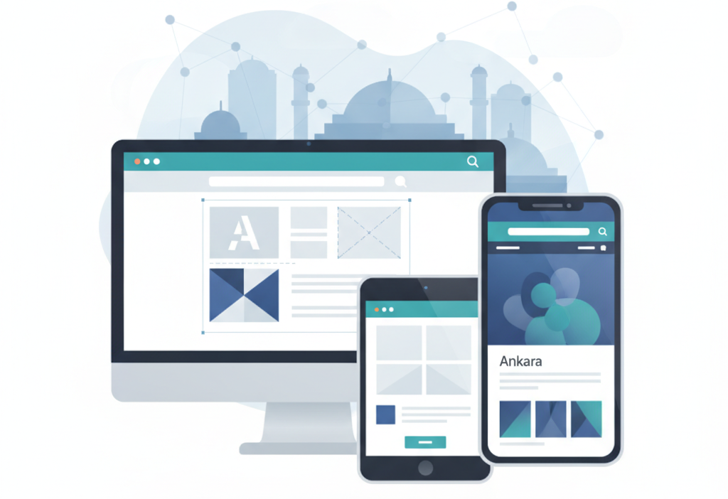 Ankara web tasarım (AI Görsel) – dijital danışman dijital danışmanlık – Ankar...