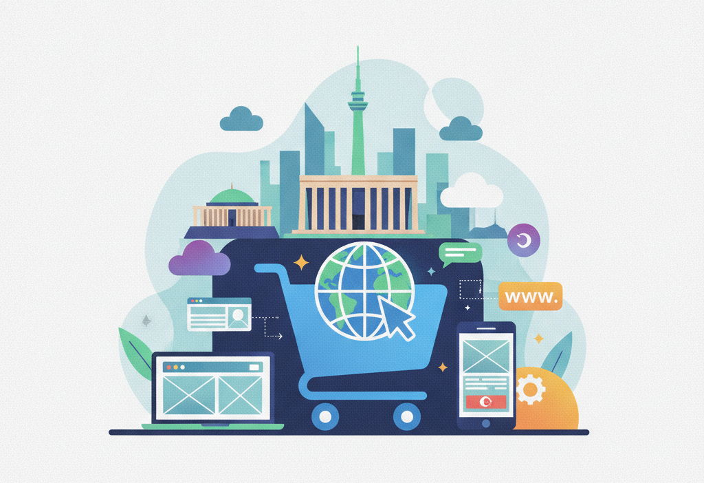 Ankara e ticaret web tasarım (AI Görsel) – dijital danışman dijital danışmanl...