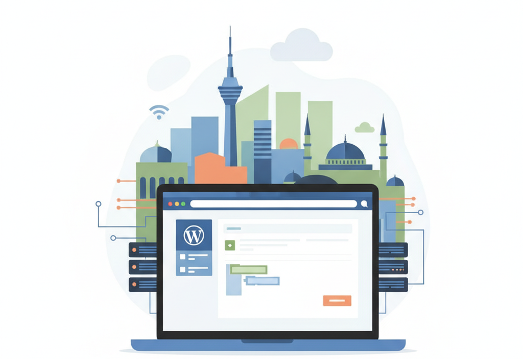 Ankara wordpress site kurulumu (AI Görsel) – dijital danışman dijital danışma...