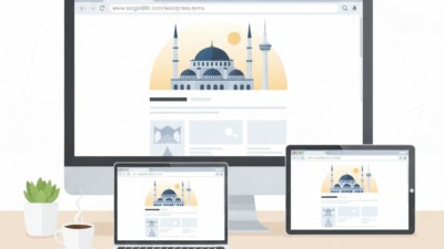 Ankara wordpress tema tasarımı (AI Görsel) – dijital danışman dijital danışma...