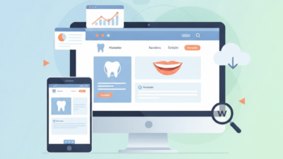Ankara diş klinikleri için web tasarım (AI Görsel) – dijital danışman dijital...