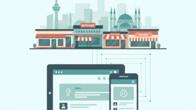 Ankara restoranlar için web tasarım (AI Görsel) – dijital danışman dijital da...