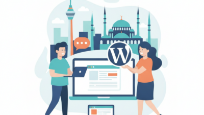 Ankara da wordpress ile site kurmak isteyenler kime başvurmalı (AI Görsel) – ...