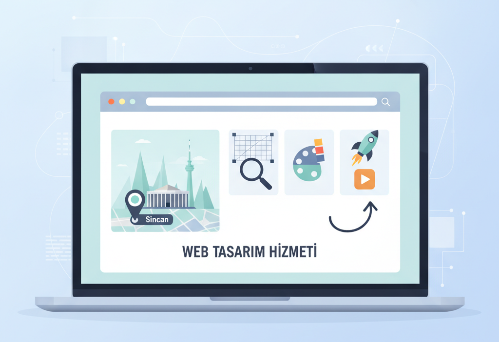 Sincan web tasarım hizmeti (AI Görsel) – dijital danışman dijital danışmanlık...