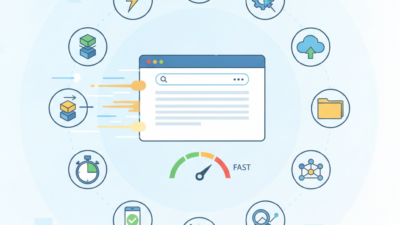 Web Sitesi Hızını Artırmanın 10 Pratik Yolu (AI Görsel) – dijital danışman di...