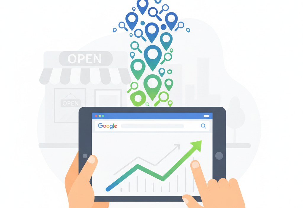 Yerel SEO ile Google Haritalarda Üst Sıraya Nasıl Çıkılır (AI Görsel) – dijit...