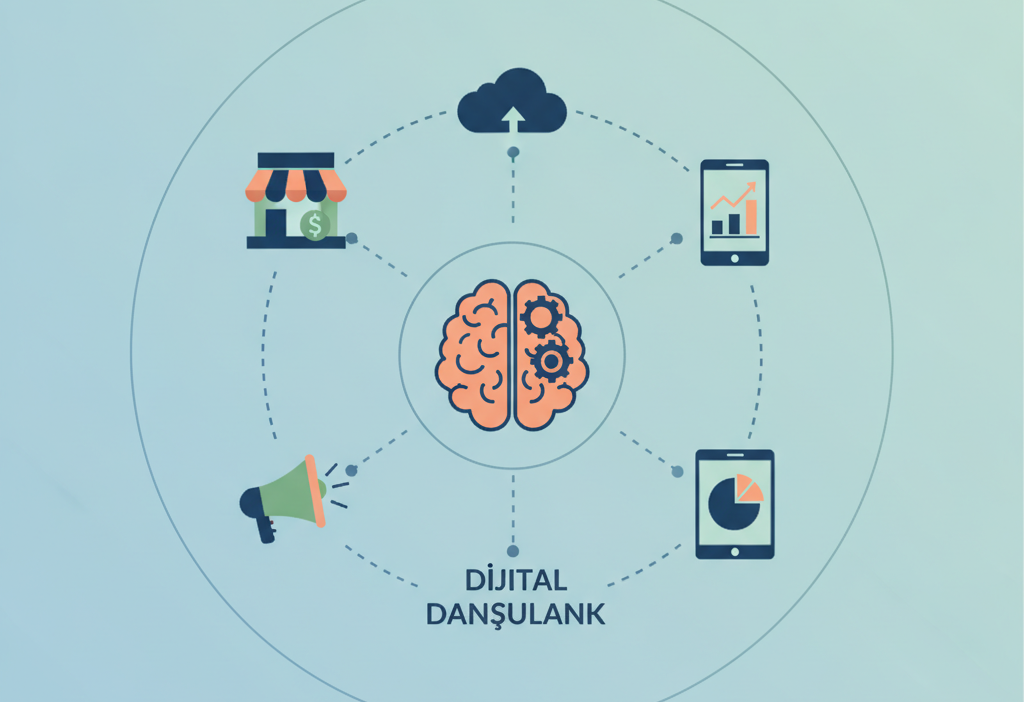 Küçük işletmeler için dijital danışmanlık mantıklı mı? (AI Görsel) – bağımsız...