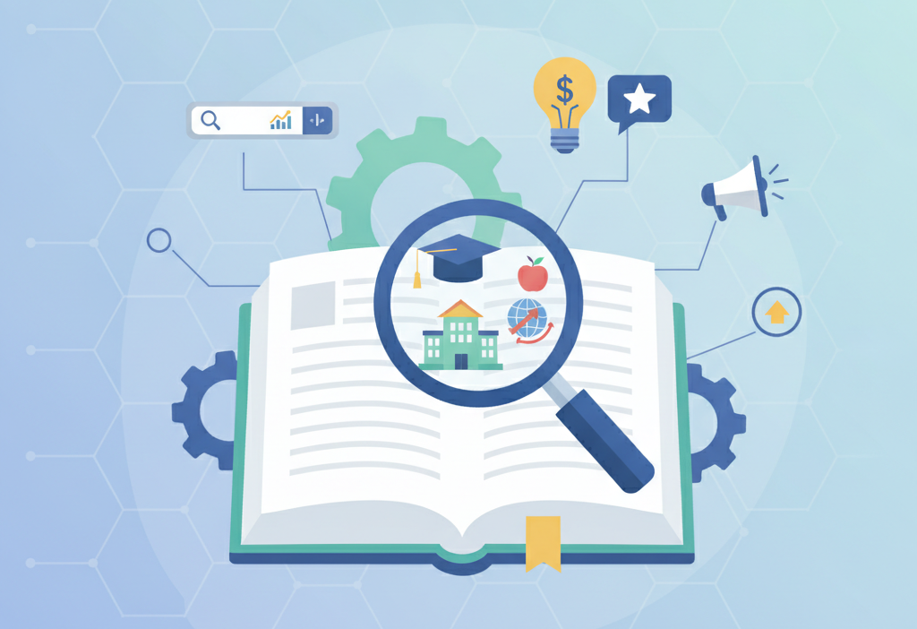 E�itim sektörü için SEO nasıl yapılır? (AI Görsel) – dijital danışman dijital...