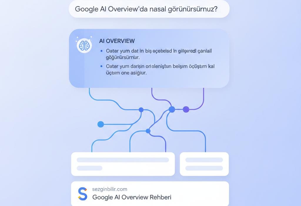 Google AI Overview’da nasıl görünürsünüz? (AI Görsel) – dijital danışma...