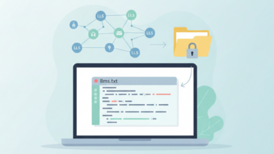 Llms.txt nedir ne işe yarar? (AI Görsel) – dijital danışman dijital danışmanl...