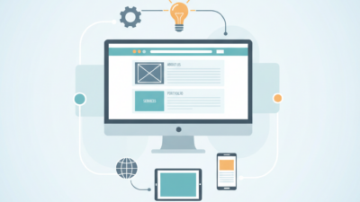 Kurumsal web tasarımı nasıl olmalıdır? (AI Görsel) – dijital danışman dijital...