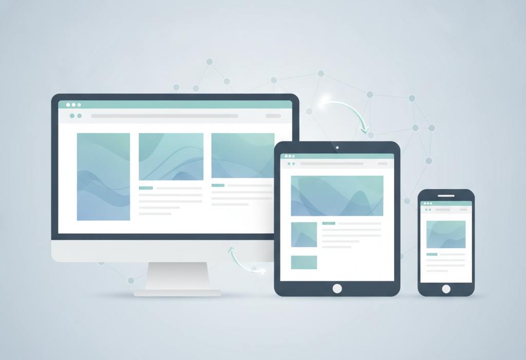 Mobil uyumlu web tasarımı neden zorunludur? (AI Görsel) – dijital danışman di...