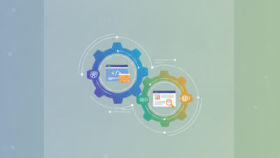 Web tasarım ve SEO birlikte nasıl çalışır? (AI Görsel) – dijital danışman dij...
