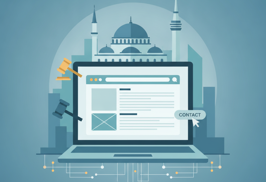 Ankara avukatlar için web sitesi (AI Görsel) – dijital danışman dijital danış...