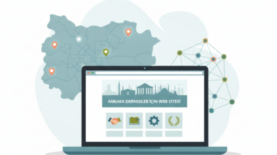 Ankara dernekler için web sitesi (AI Görsel) – dijital danışman dijital danış...