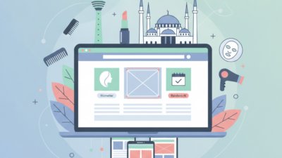 Ankara güzellik salonları için web tasarım (AI Görsel) – dijital danışman dij...