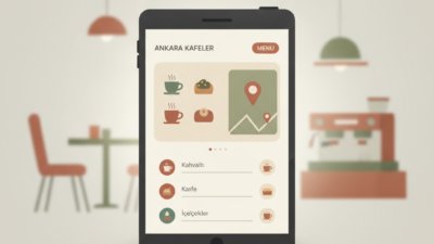 Ankara kafeler için menü sitesi (AI Görsel) – dijital danışman dijital danışm...